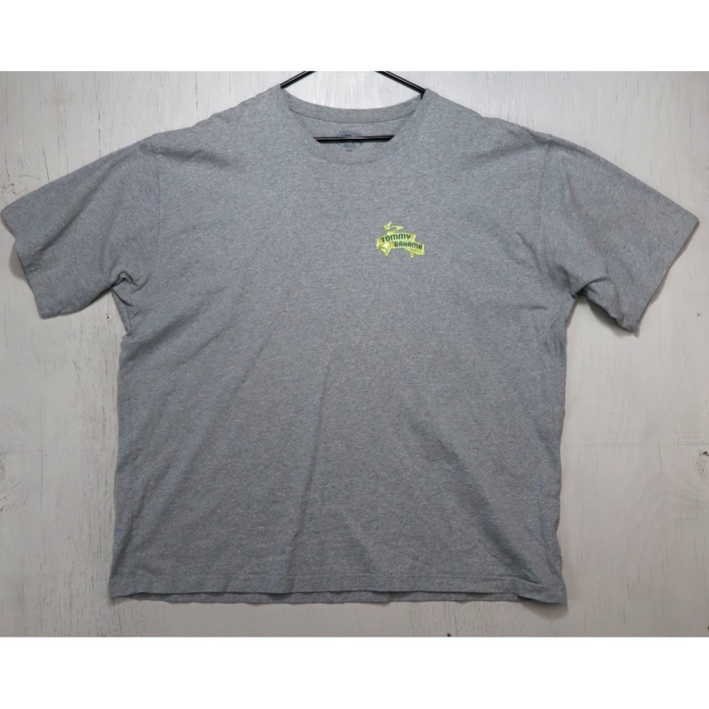 Mens Tommy Bahama T Shirt Size XXL Gray Par & Bar Club House Cotton